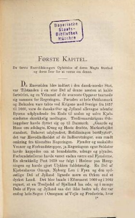 Danmark-Norges indre Historie under Enevaelden fra 1660 til 1720, 1