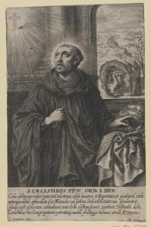 Bildnis des S. Caelestinus