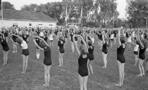 Kindertreffen des Karlsruher Turngaus auf der Sportanlage des TSV Daxlanden.