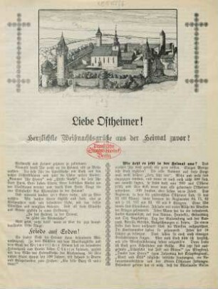 1.1915: Liebe Ostheimer!