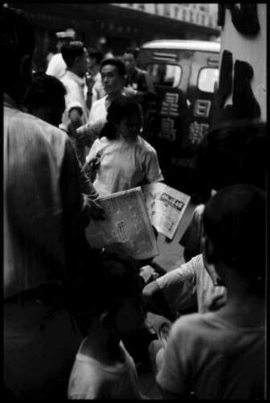Hongkong [Zeitungsverkäufer]
