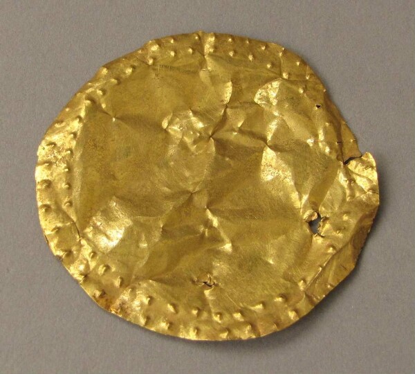 Pendant (decorative gold plate)