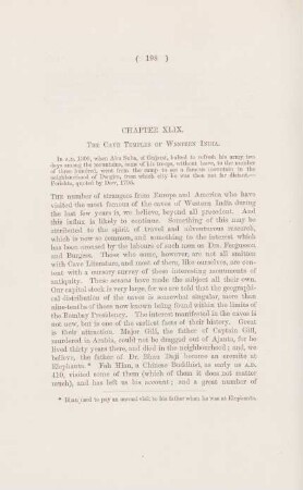 Chapter XLIX. The cave temples of Western India