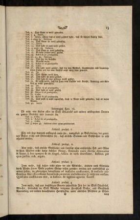 13-23, Articul. probat. 1. - 8.