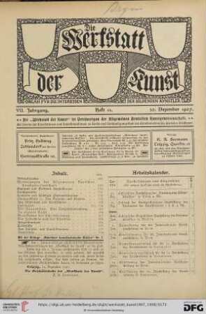 Heft 13 (30. Dezember 1907)