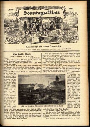 Ausgabe vom Sonntag, den 29. September 1907.