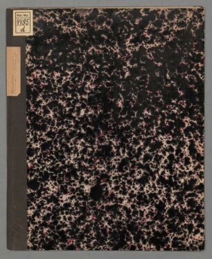 Der Löwe JWV 152 - BSB Mus.ms. 4495 d : Ballade für eine Singstimme und Klavier "Horch, ergellt von Karmels Höh', nicht ein ban-ges Klaggestöhn"