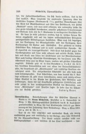 248-249 [Rezension] Bibliographisches