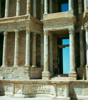 Sabrata. Theater