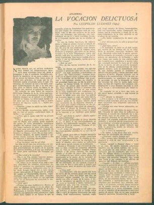 La vocación delictuosa