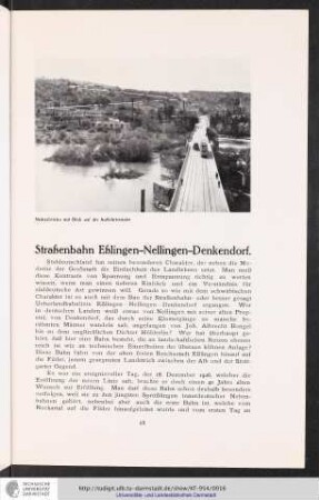 Straßenbahn Esslingen-Nellingen-Denkendorf