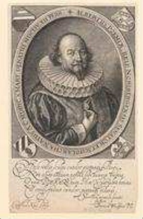 Albrecht Pömer, Ratsherr und Scholarch; geb. 10. März 1597; gest. 12. Februar 1654