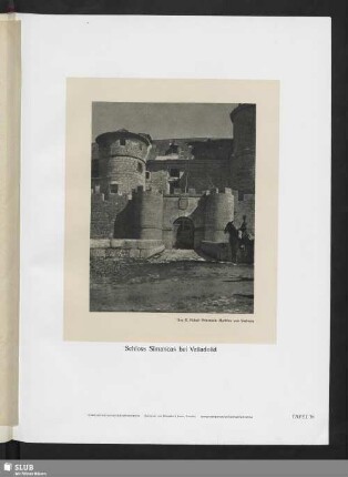 Schloss Simancas bei Valladolid