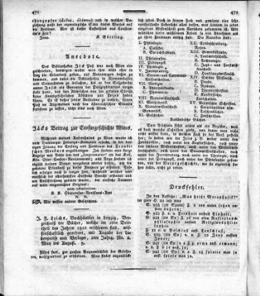Jäcks Beitrag zur Censurgeschichte Wiens