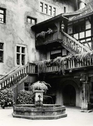 Hof der Schattenburg in Feldkirch