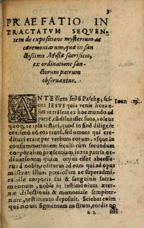 Tractatus de expositione mysteriorum Missae : de off. SS. Trinit.