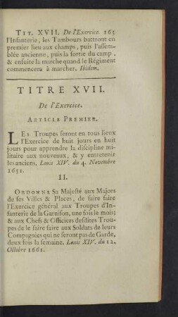 Titre XVII.