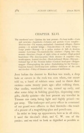 Chapter XLVI. The murderers' cave ...