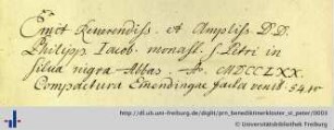 Kaufvermerk (Aus: UB Freiburg, H 1713,fe)