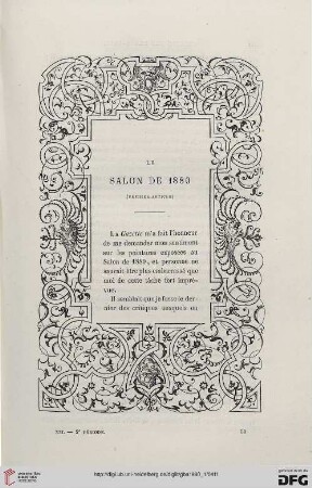 2. Pér. 21.1880: Le Salon de 1880, 1