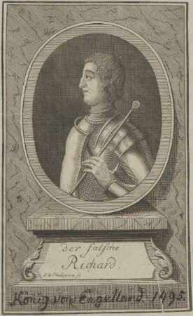 Bildnis des Falschen Richard, König von England