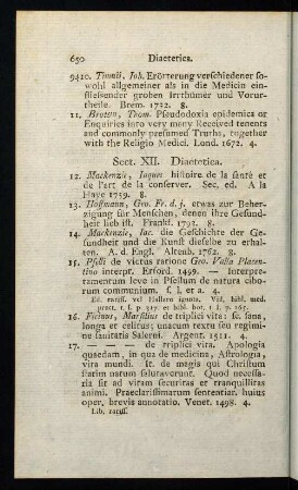 650-680, XII. Diaetetica.