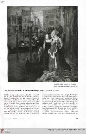 55: Die große deutsche Kunstausstellung 1940