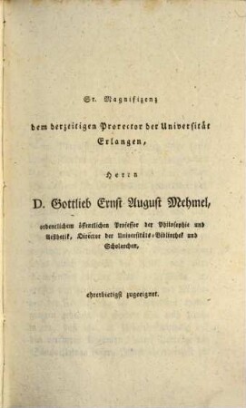 Predigten und Reden in deutscher Sprache bei der dritten Säcularfeier der Reformation in der Universitätsstadt Erlangen gehalten