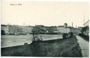 Riesa. Blick von Promnitz