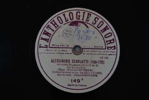 Mitridate Eupatore (acte IV sc II) : Air de Laodice / Alessandro Scarlatti