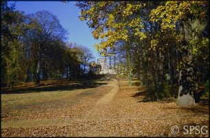 Potsdam, Park Sanssouci, Ruinenberg, Parkansicht.