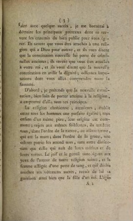 La Constitution vengée des inculpations des ennemis de la révolution : Discours
