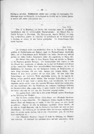 V. ... Juni 1914.