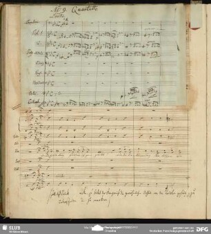 No. 9 Quartetto: "An die Entdeckung hätt' nie ich geglaubt"