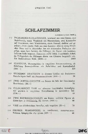 Schlafzimmer (Nr. 315-389)