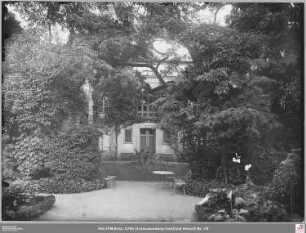Untermainkai 48 (Haus de Bary), Gartenhaus