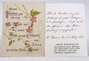 Meinen Frieden gebe ich euch.