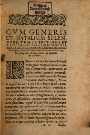 Problematum Logicorvm Rodolphi Goclenii Professoris Academici in Schola Marpurgensi, Pars ..., 1