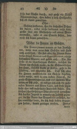 Wider die Finnen im Gesichte