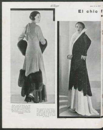 El chic femenino