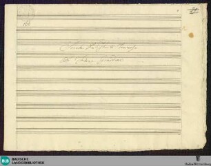 Sonatas - Mus. Hs. 166 : fl, b; D