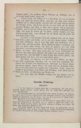 Lyrische Dichtung