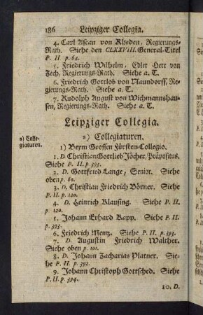 186-210, Leipziger Collegia