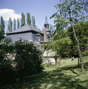 Elgersburg. Sankt Nikolaus. West- und Südseite von Südwesten