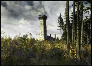 Bismarckturm : Berggießhübel. Bismarckturm auf der Panoramahöhe