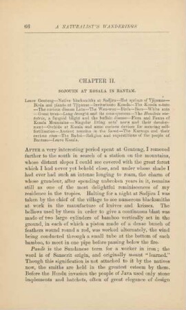 Chapter II. Sojourn at Kosala in Bantam