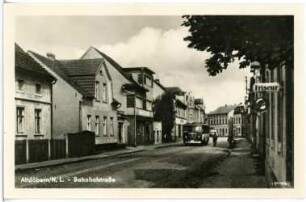 Altdöbern. Bahnhofstraße