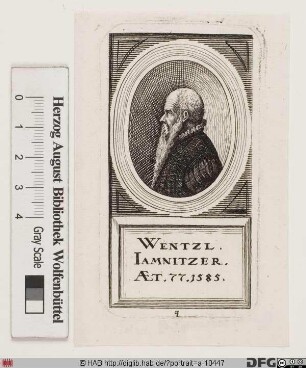 Bildnis Wenzel Jamnitzer