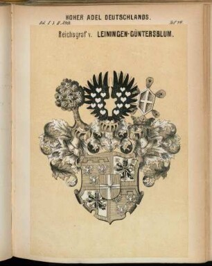 Taf. 49. Reichsgraf v. Leiningen-Güntersblum.