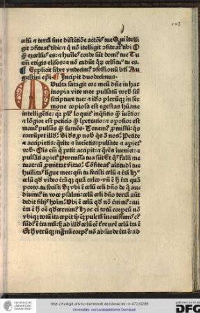 Incipit duodecimus.